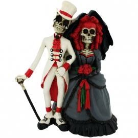 Figurine Couple de Squelettes Forever by your side