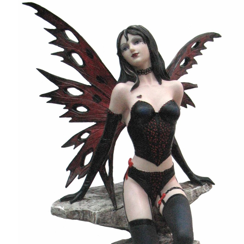 Figurine Fée Géante Gothique Scarlett NP368G