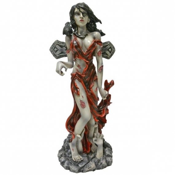Statuette de Femme Zombie