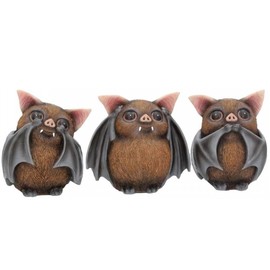 Figurine Three Wise Bats B4473N9