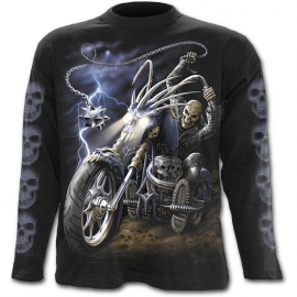 Spiral Direct Ride to Hell T-Shirt Spiral Direct T-Shirt Gothique Manches Longues