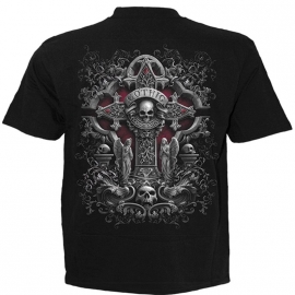 Spiral Direct Tshirt In Goth we Trust - Spiral Direct DT234600