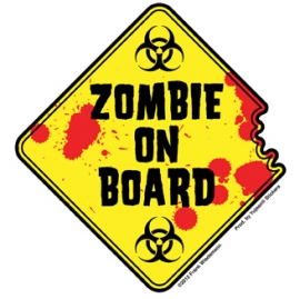 Sticker Zombie on Board