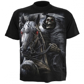 t-shirt gothique spiral direct death rider