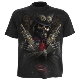 t-shirt gothique spiral direct steampunk bandit