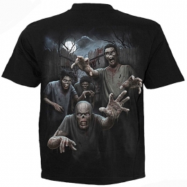 t-shirt gothique spiral direct zombies unleashed