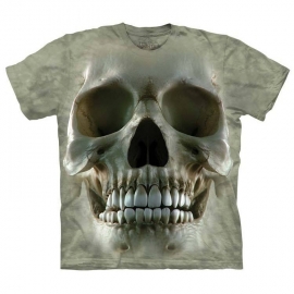 The Mountain tshirt gothique Big Face Skull 103713