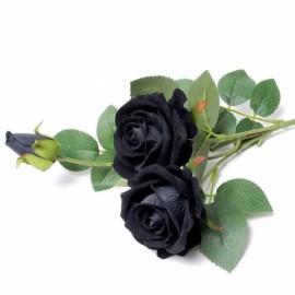 Bouquet de 3 Roses Noires alchemy gothic