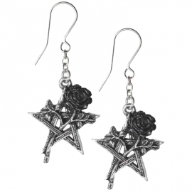 Alchemy Gothic E402 Ruah Verd - Boucles d'Oreilles Gothiques Alchemy Gothic