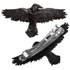 Alchemy Gothic HH10 Raven - Barrette Gothique Alchemy Gothic