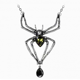 Alchemy Gothic P432 Emerald Venom Collier Gothique