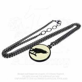 Alchemy Gothic P735 Caw at the Moon Pendentif Gothique Alchemy Gothic