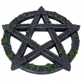 applique gothique Wiccan Pentagram