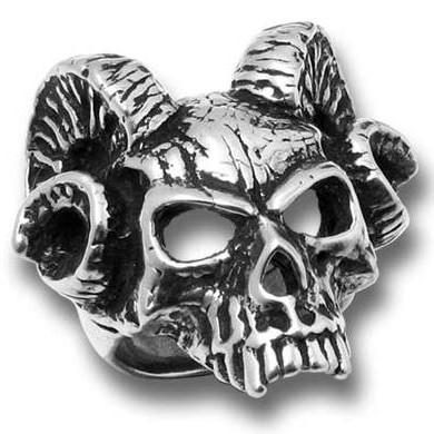 Bague Crâne Alchemy Gothic 