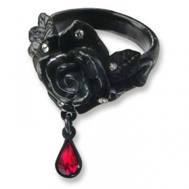 bague gothique alchemy gothic rose of passion