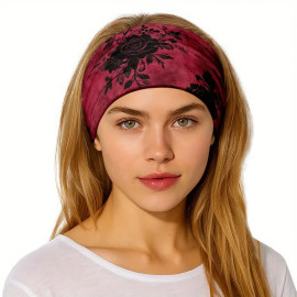 Bandeau Gothique "The Black Rose"