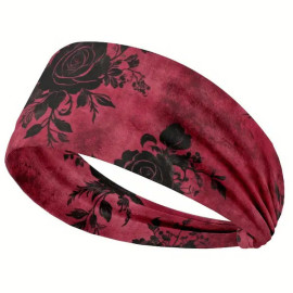 Bandeau Gothique "The Black Rose"