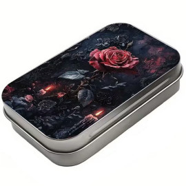 Boite Métal Gothique - Gothic Rose