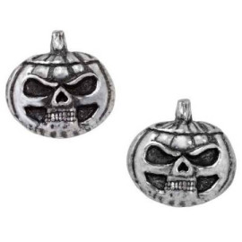 Boucles d'Oreilles Pumpkin Skull - Alchemy Gothic E450