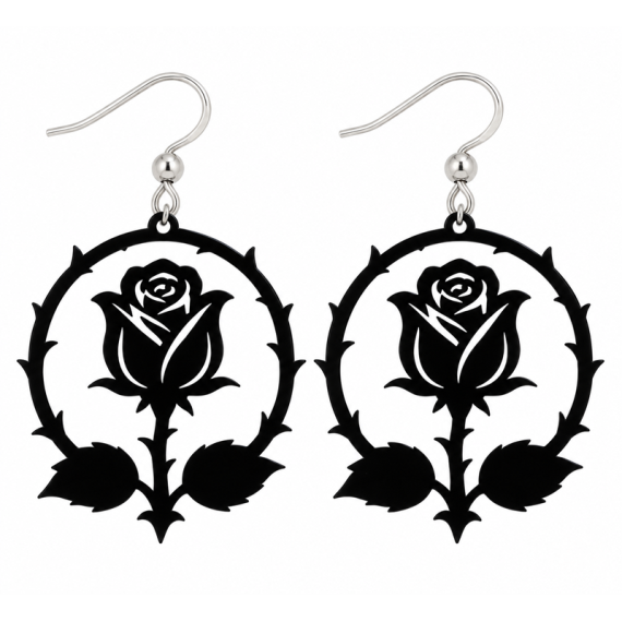 Boucles d'Oreilles Gothiques 