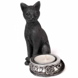 Bougeoir Alchemy Gothic V100 Black Cat