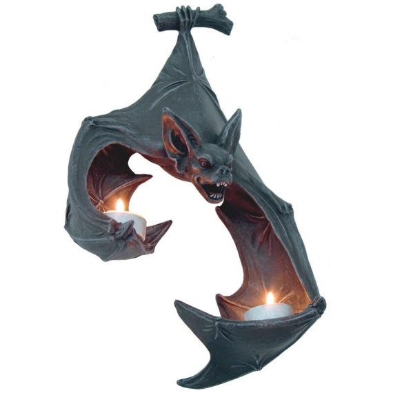 Bougeoir Chauve-Souris / Figurine de Chauve-Souris