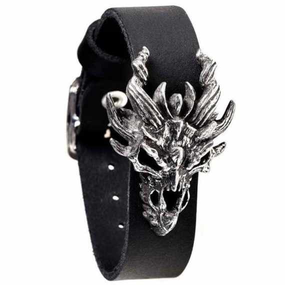 Bracelet Cuir Alchemy Gothic 