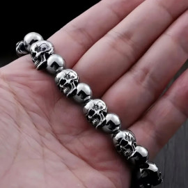 Bracelet Gothique "Skulls"