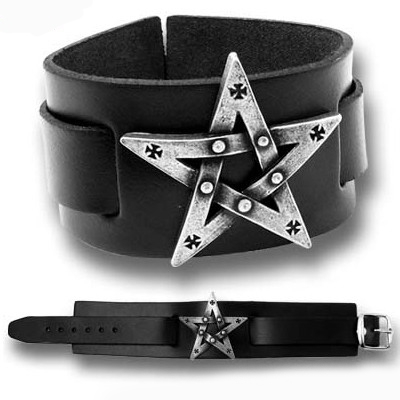 Bracelet Cuir Alchemy Gothic 