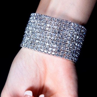 Bracelet Strass 10 rangs / Desire Fashions