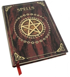 Carnet Intime Gothique Spell Book Red