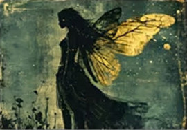 Carte postale Gothique - Darkness Fairy #2