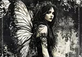 Carte postale Gothique - Darkness Fairy #3
