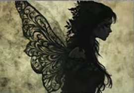 Carte postale Gothique - Darkness Fairy #5