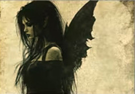 Carte postale Gothique - Darkness Fairy #10