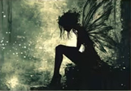 Carte postale Gothique - Darkness Fairy #16