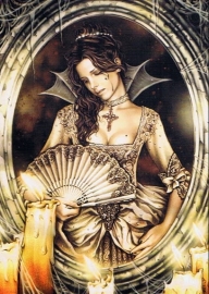 carte postale gothique victoria frances mirror