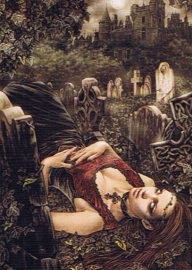 carte postale gothique victoria frances echo of death