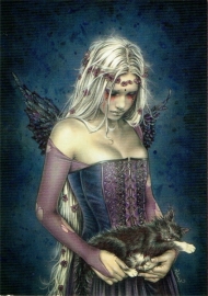 carte postale gothique victoria frances angel of death