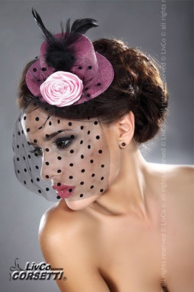 Mini Chapeau Gothique mauve / Promotions accueil