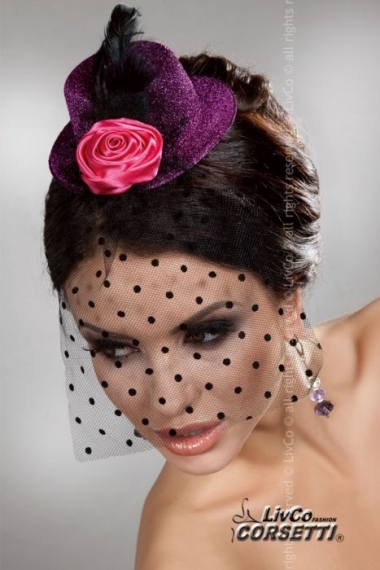 Mini Chapeau Gothique violet / Meilleures ventes