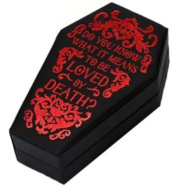 Coffret à Bijoux gothique "Black Coffin"