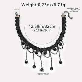 Collier Gothique Black Charms