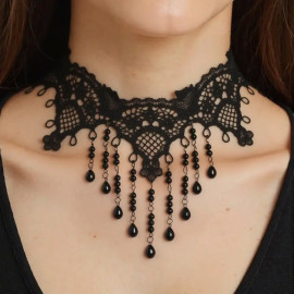 Collier Gothique Tears of Darkness