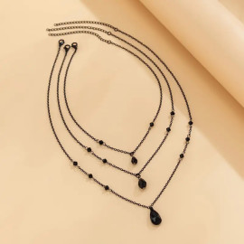 Collier Gothique Triple Chains