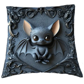 Coussin Gothique Baby Bat