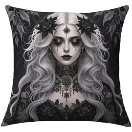 Coussin Gothique Gothic Beauty