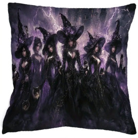 Coussin Gothique The Assembly of witches
