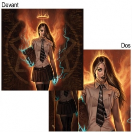 Coussin Gothique Aly Fell Necromancer