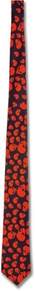 Cravate Crânes Rouges / Meilleures ventes
